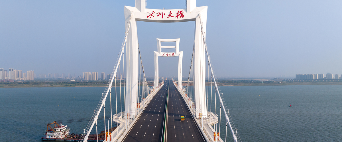 南昌洪洲大桥安全监测项目